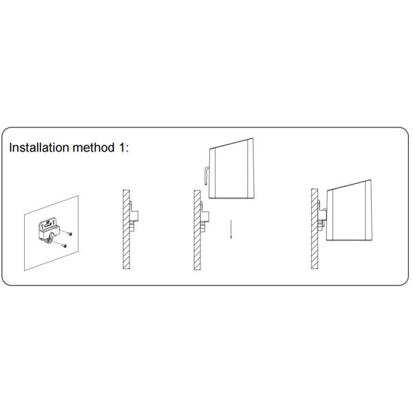 Bluetooth control Addressable RGBCW Smart Wall Sconces / Eave Lights For Christmas Decoration
