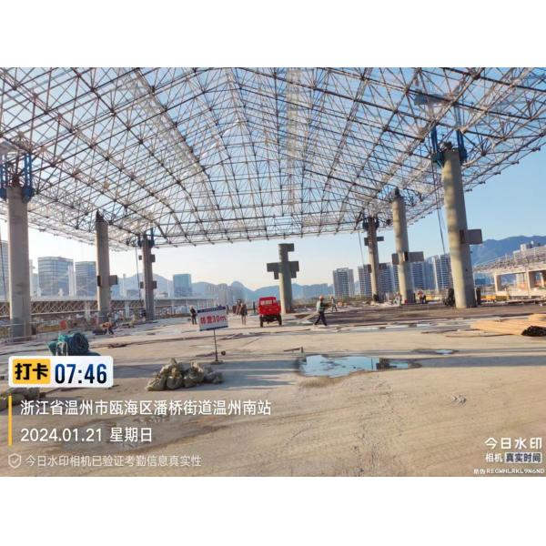 High Load Capacity Aluminum Alloy Structure Space Frame Node With Bolted Connection