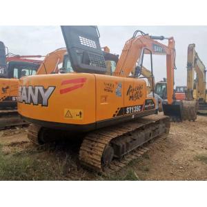 Kubota Engine Wood Grabbing Hammer Sany SY135C Excavator