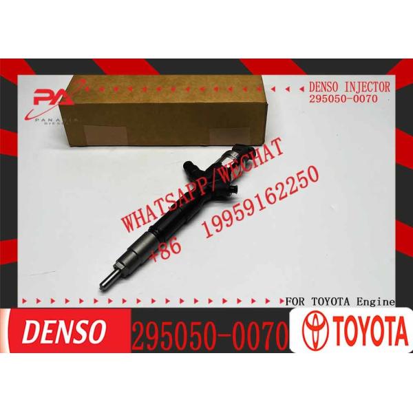 295050-0070 diesel fuel injector nozzle 295050 0070 23670-30380 diesel rail injector 295050 0070 for Toyota