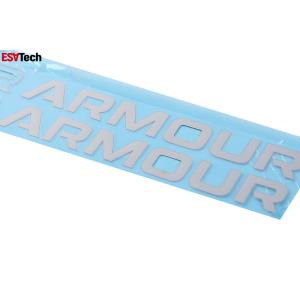 China Customizable Heat Transfer Garment Label With Reflective Text wholesale