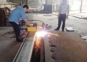 China 2 - 20mm Portable CNC Cutting Machine Equipped 7.0 Inches LCD Display wholesale