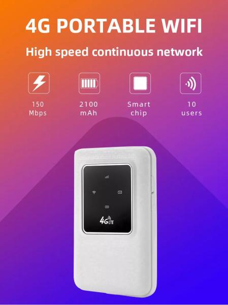Quality 150Mbps Portable Pocket Mobile Travel WiFi Hotspot Unlocked Wireless Router for sale
