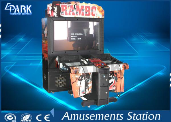 Quality Modern High-tech Shooting Arcade Machines With Bright LED Lights For Game Center for sale