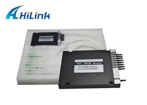 China C Band 100G DWDM Mux Demux Module , 8 Channel Mux With Plastic Box wholesale