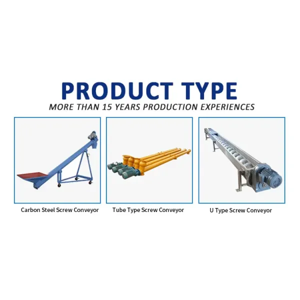 Factory OEM Custom Stainless Steel Screw Inclined Hopper Conveyor for Pakistan Market