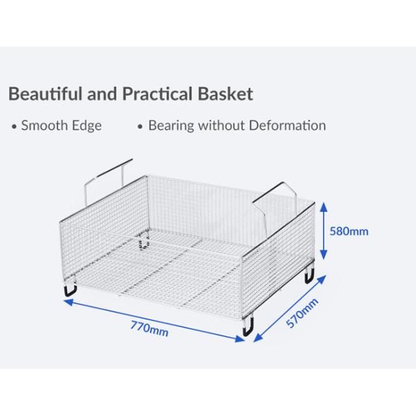 Repair Shops Heated Ultrasonic Cleaner Stainless Steel Material 288L