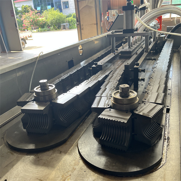 High Speed PE Double Wall Corrugated Pipe Machine Low Noise For Drainpipe
