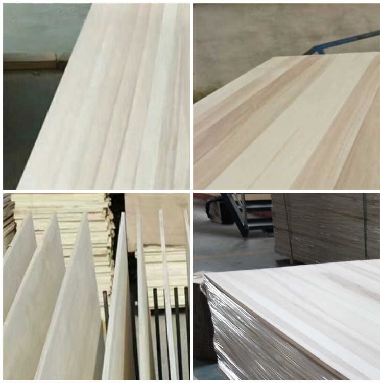 Modern Solid Wood Paulownia Board Workshop Project Solution Capability