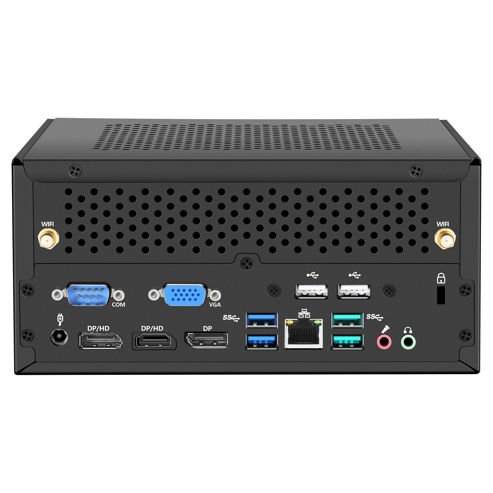 SFF PC Workstation with i7-13700, 16+512GB 4 x display port 4x USB3.2, 1x COM