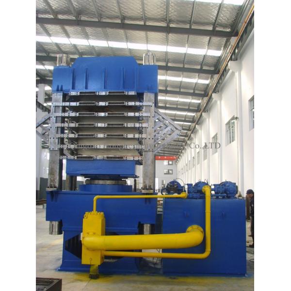 Eva Raw Rubber Sheet Embase Heat Press Machine 4 Layers