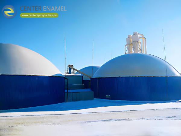 Quality Cost-Effective Double Membrane Roofs For Sustainable Anaerobic Digester Projects for sale