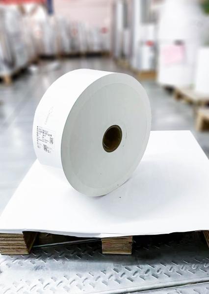 Quality Waterproof Jumbo Writing Paper Roll , Glossy  Paper Roll For Writing for sale
