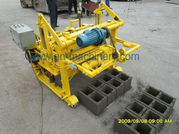 Quality Egg Laying Concrete Block Making Machine 40-3 Manual Concrete Block Moulding Machine for sale