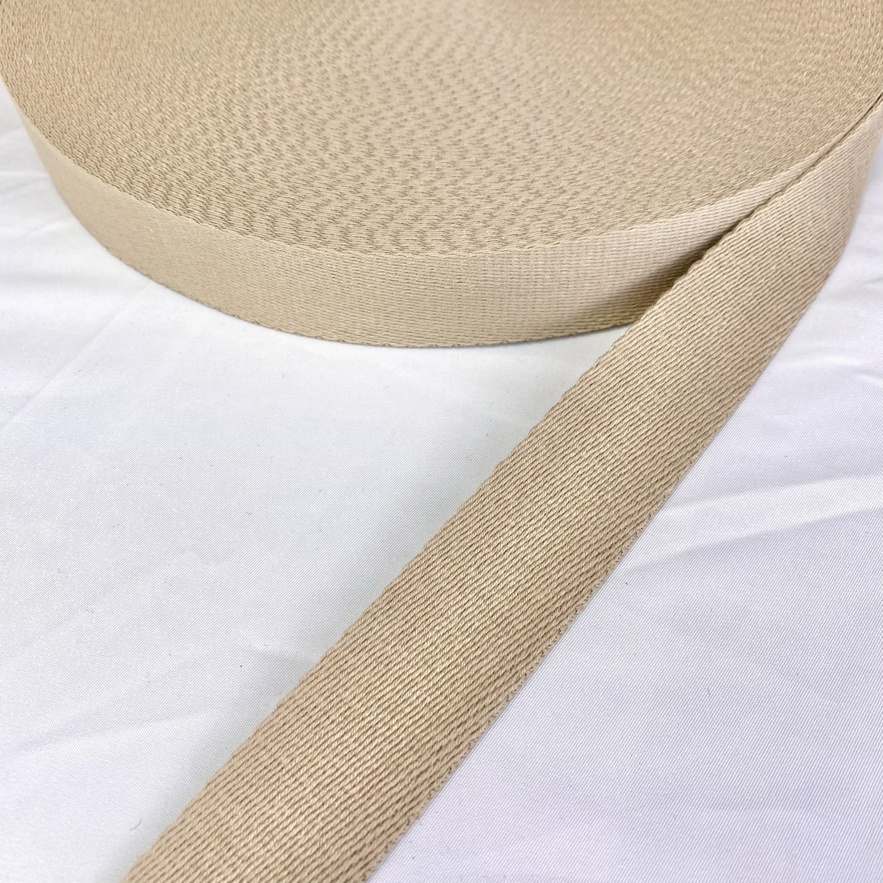 Thickened polyester-cotton webbing sample 1