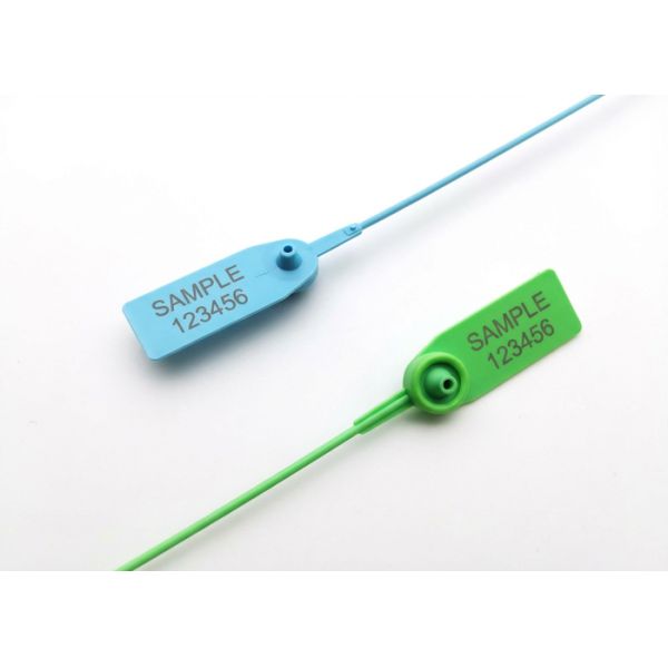 370mm Length Plastic Security Seal with 211 N Tensile Strength and Laser Print for Tamper Proof Cargo Transportation