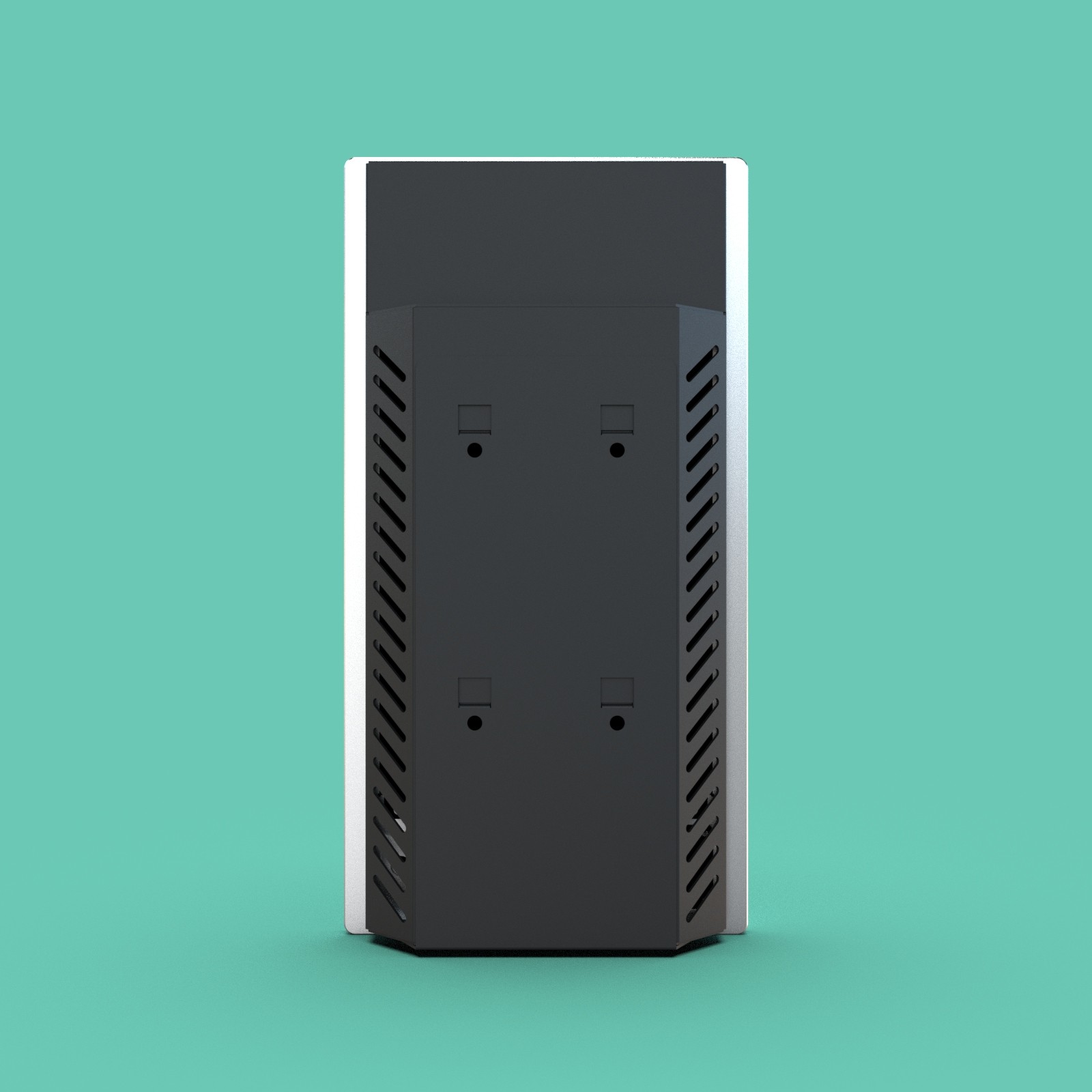 JP1113 Vertical Wall-Mounted Fingerprint & Face Recognition 10.1-inch Visual Intercom Access Control Terminal Large Capacity Storage