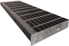 Hot Dip Galvanized Ladder Stair Treads Steel Grid Mesh Flooring T1 T2 T3 T4 Type Walkway