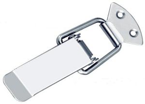China 180kg Milled Steel Spring Loaded Hasp For Clamping Toolbox wholesale