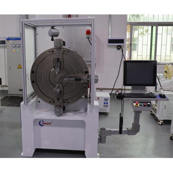 4-14mm Wire Automatic Flat Wire Winding Machine 5.5KW PLC control