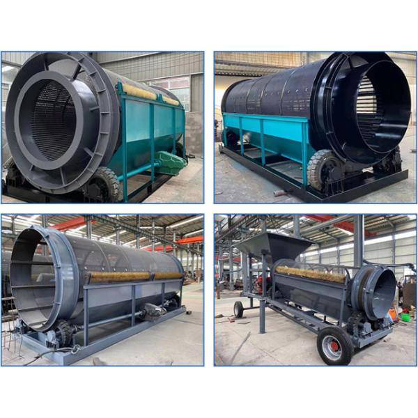 Fine Sand Aggregates Rotary Cylinder Trommel Drum Screen Machine