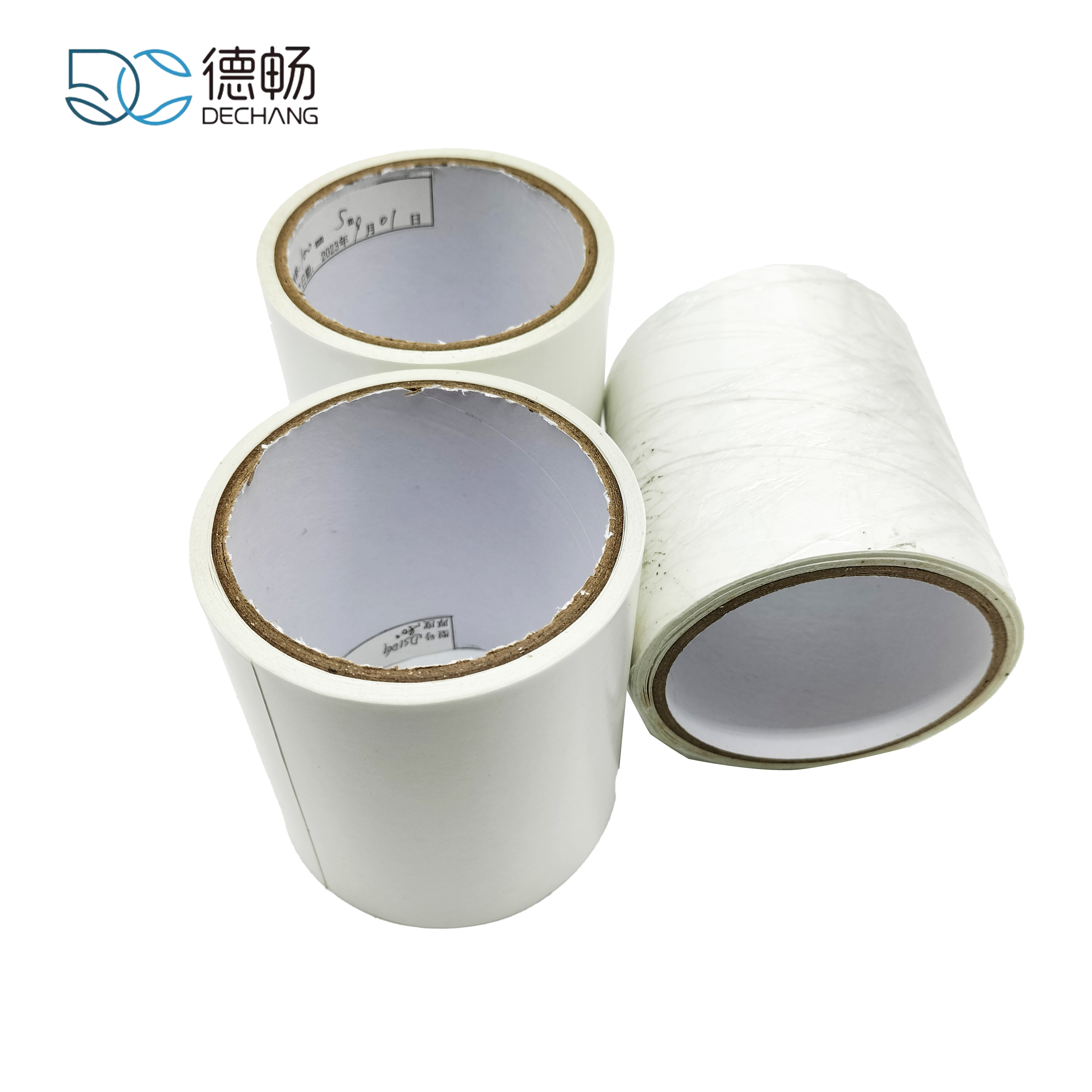 High Temperature Manual Fixing Transparent White Hot Melt Double-sided Tissue Tape