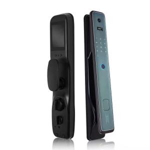 China Tuya 6068 Mortise Android Controlled Door Lock Fingerprint Code Card Key wholesale