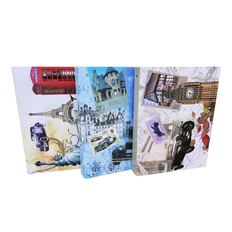 PP Folder Wholesaler Customized Colourful Cover Clip 3 Holes A4 File Folder for Office