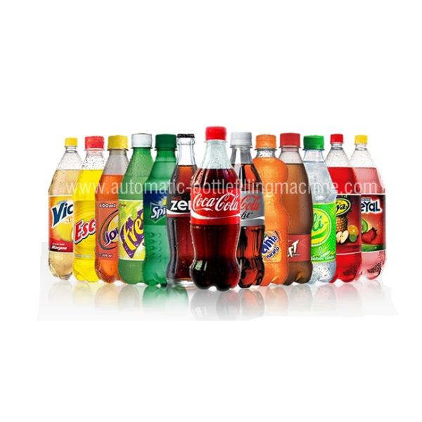 Liquid Carbonated Drink Filling Machine / Soft Drink Mineral Water Bottle Making Machine