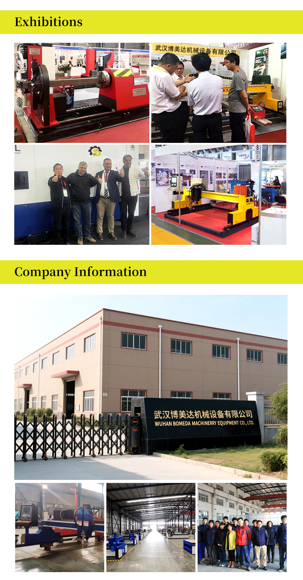 High Precision CNC Flame Plasma Cutting Machine 0-6000m/Min Cutting Speed