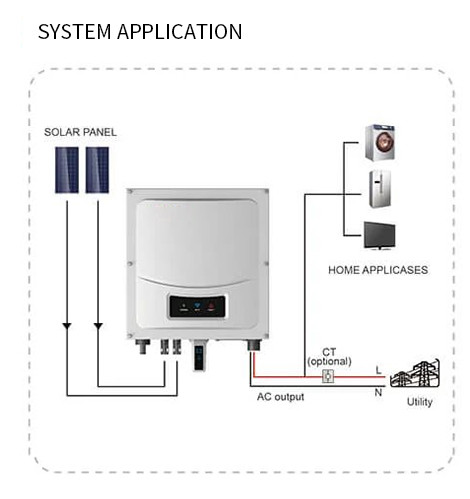 2.5KW 2500VA On Grid Solar Inverter High Frequency Single Phase
