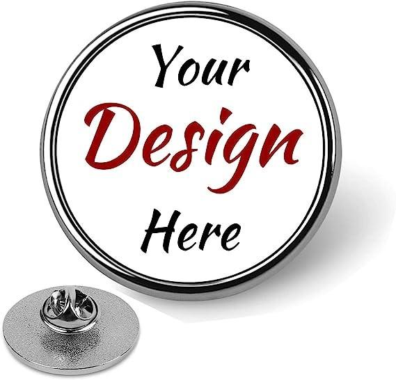 Quality Custom Pins Bulk Personalized Photo Button Pins Design Your Own Picture Text Logo Lapel Pins for Hat Backpack Clothing for sale