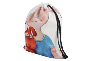 Kids Gym Drawstring Bag Backpack Pull String Backpack For Student