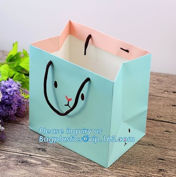 Fashion Custom Printing Luxury Gift Shopping Carrier Paper Bag With Your Own Logo Print,strong twisted handle black leat