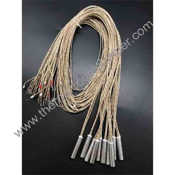 Quality Customized Electric Cartridge Heaters With Built In Thermocouple for sale