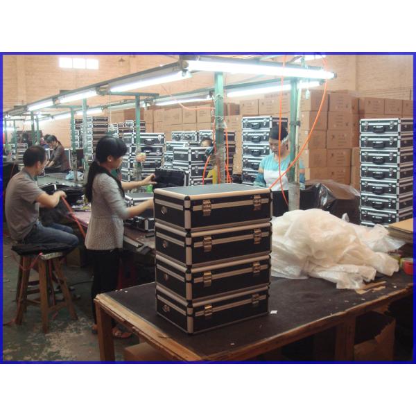 Rolling Makeup Desk Case with Lighted Mirror KLCBY560-215-660