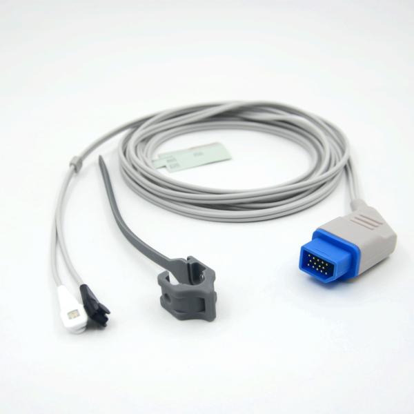 Reusable Manufacturer Monitor Accessories Compatible Nihon Kohden Multi-Site Spo2 Reusable Sensor
