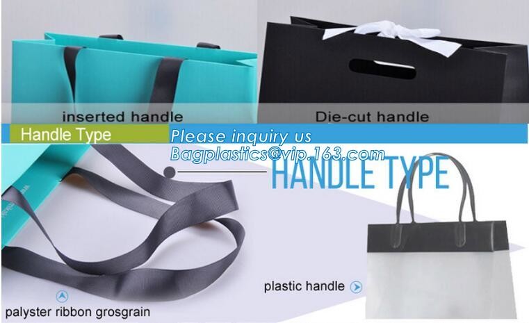 Customized Cut Printed Coated Paper Shopping Bag with Matt Lamination,rope handle custom logo printed white paper bag