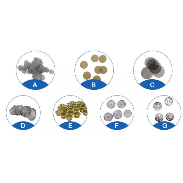 Stainless Steel Brass Smoking Pipe Filter Mesh Screen 1/2inch 15mm