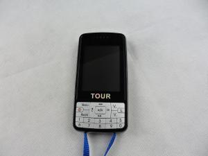 China 007B Automatic Tour Guide System With LCD Screen , Black Digital Audio Guide wholesale