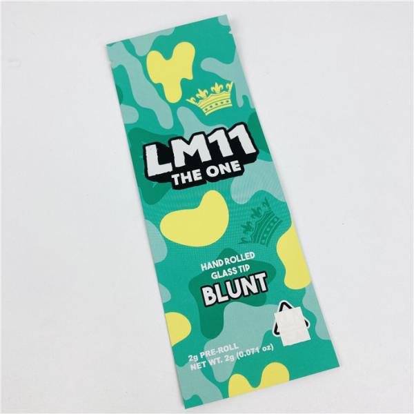 ISO Gravure 1.2C MPET Plastic Pouches Packaging Cmyk For Tobacco Leaf