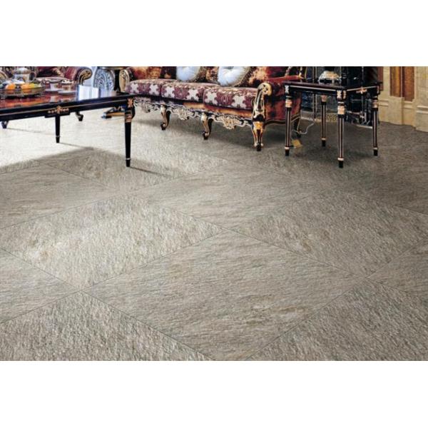 Interior Porcelain Kitchen Tile / Living Rooms Sandstone Look Porcelain Tiles
