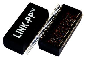 China LP84812ANL Dual Port 48Pins Gigabit POE+ Ethernet Isolation SMT Transformer on sale