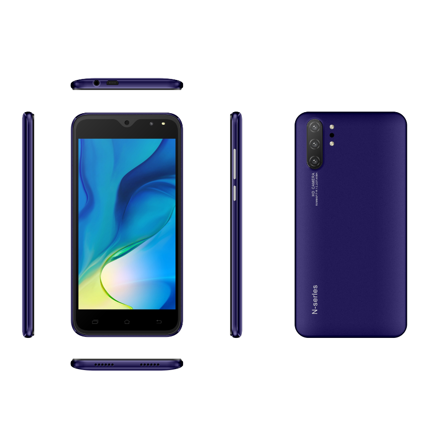 Display Fingerprint Unlocked Android Smartphone W20 Multicolor 1600mAH