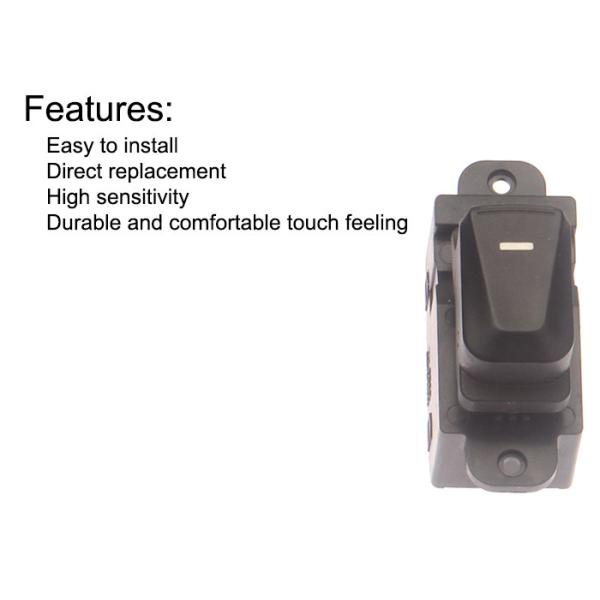 Auto Power window switch FR,RL,RR for Hyundai Accent Single switch with light 2006-2011 OE 93580-1E000