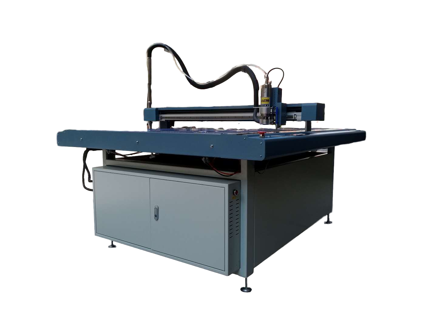 Precision Pneumatic Clipping Vacuum Adsorption Flatbed Sewing Pattern Board Milling Cutter