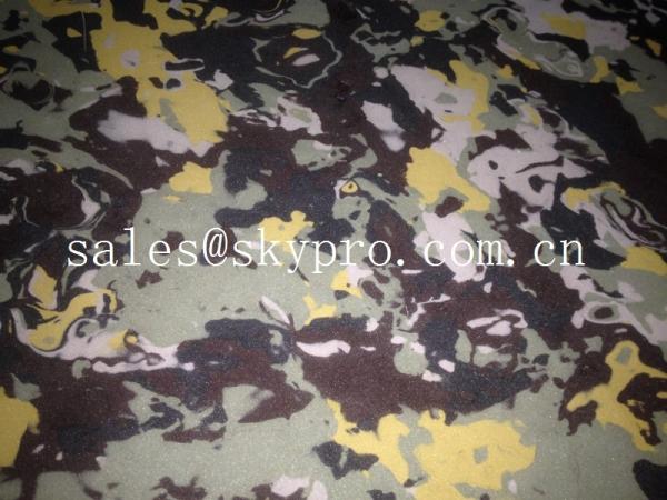 Quality Professional Camouflage PE / EVA foam rubber sheets insole / outsole use for sale