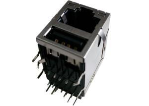 RJMG133218101DR Rjmg 10/100Base-T Rj45 Over Usb Ethernet Connector