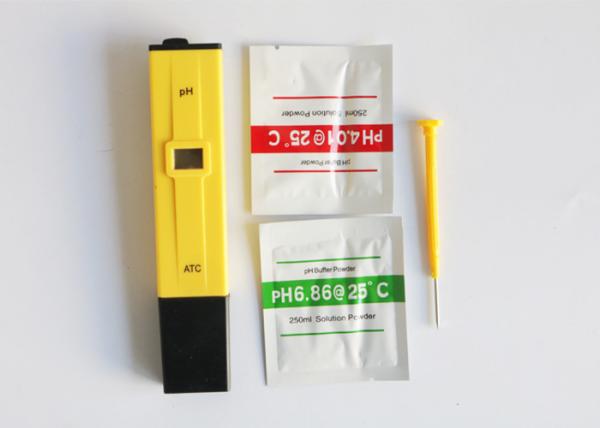 Quality Simple PH Meter Automatic Temperature Compensation 0.1 Resolution for sale