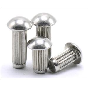 Buy cheap Stainless Steel Round Head Knurling Rivets Pan Head Rivets for Name Plate Round from wholesalers